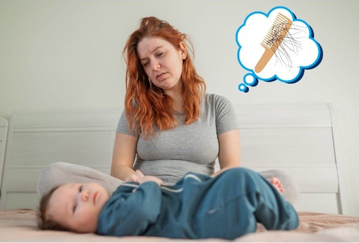 POST PARTUM HAIR FALL CAN BE FRUSTRATING BUT HERE IS WHAT YOU CAN DO TO CONTROL IT.